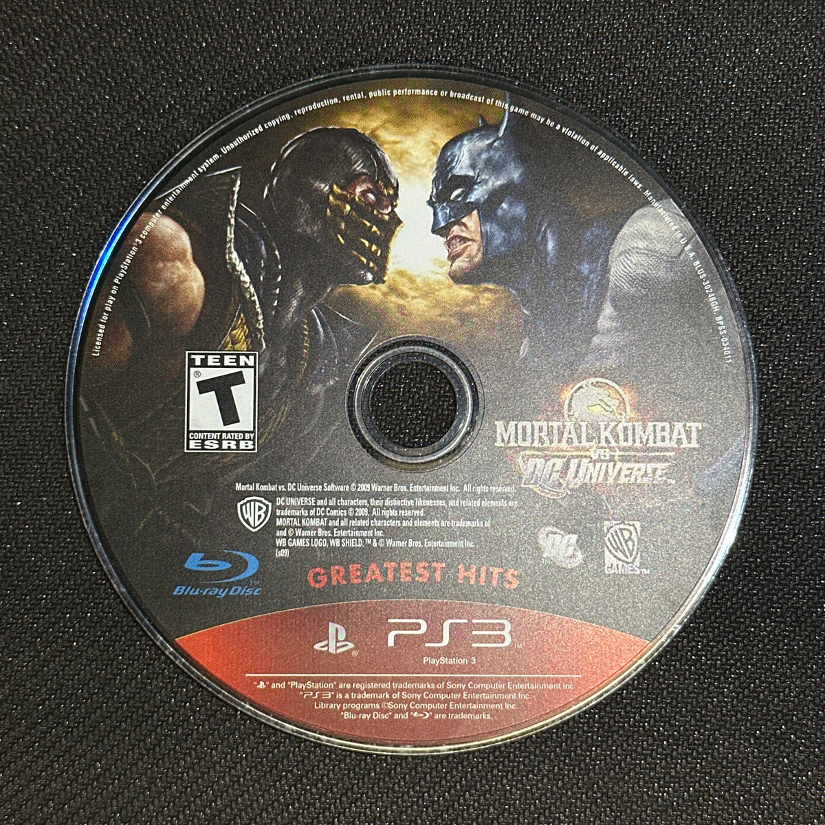 Mortal Kombat vs DC Universe (Greatest Hits) for PlayStation 3