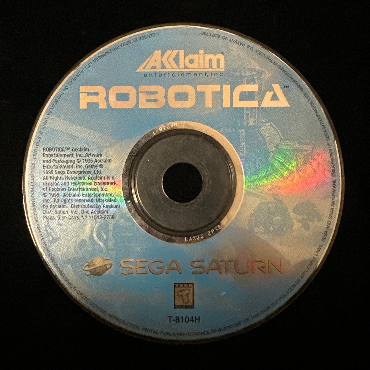 Robotica for Sega Saturn (loose disc)