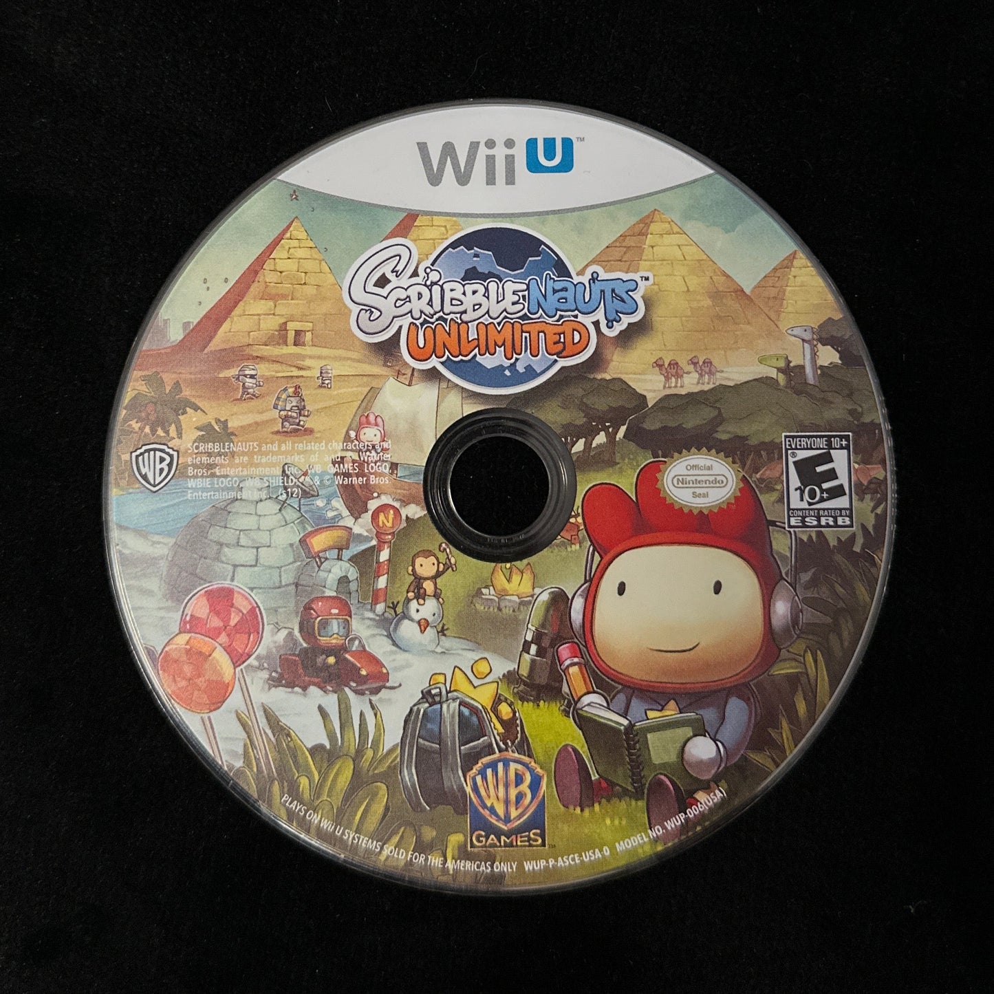 Scribblenauts Unlimited for Wii U (loose disc)