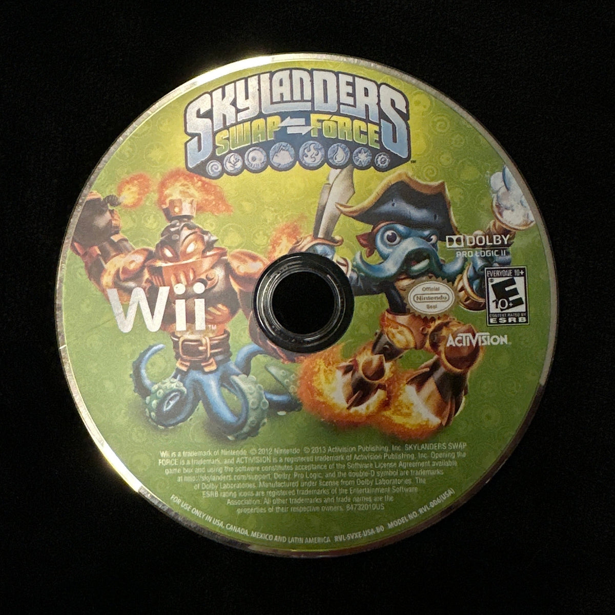 Skylanders Swap Force for Wii (loose disc)
