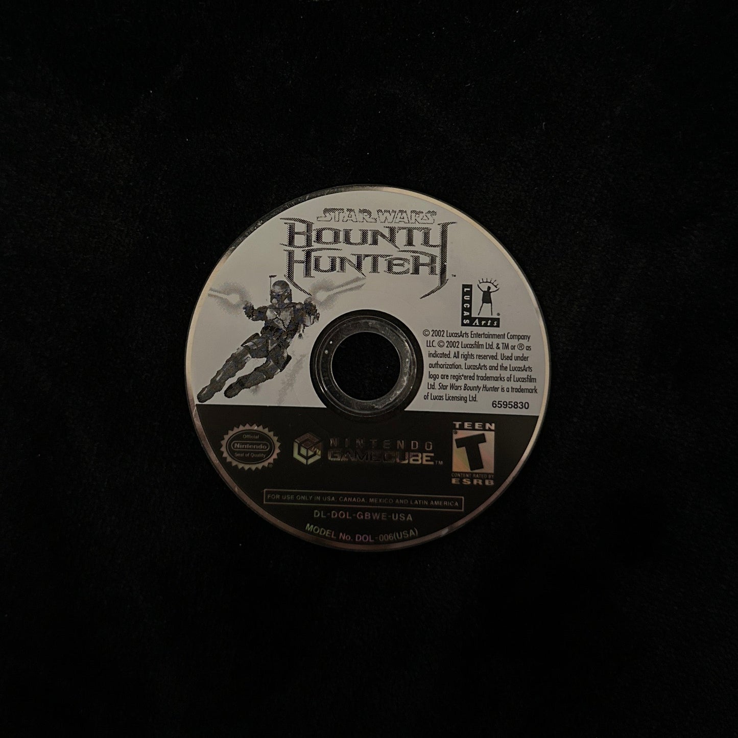Star Wars Bounty Hunter for Nintendo GameCube (loose disc)