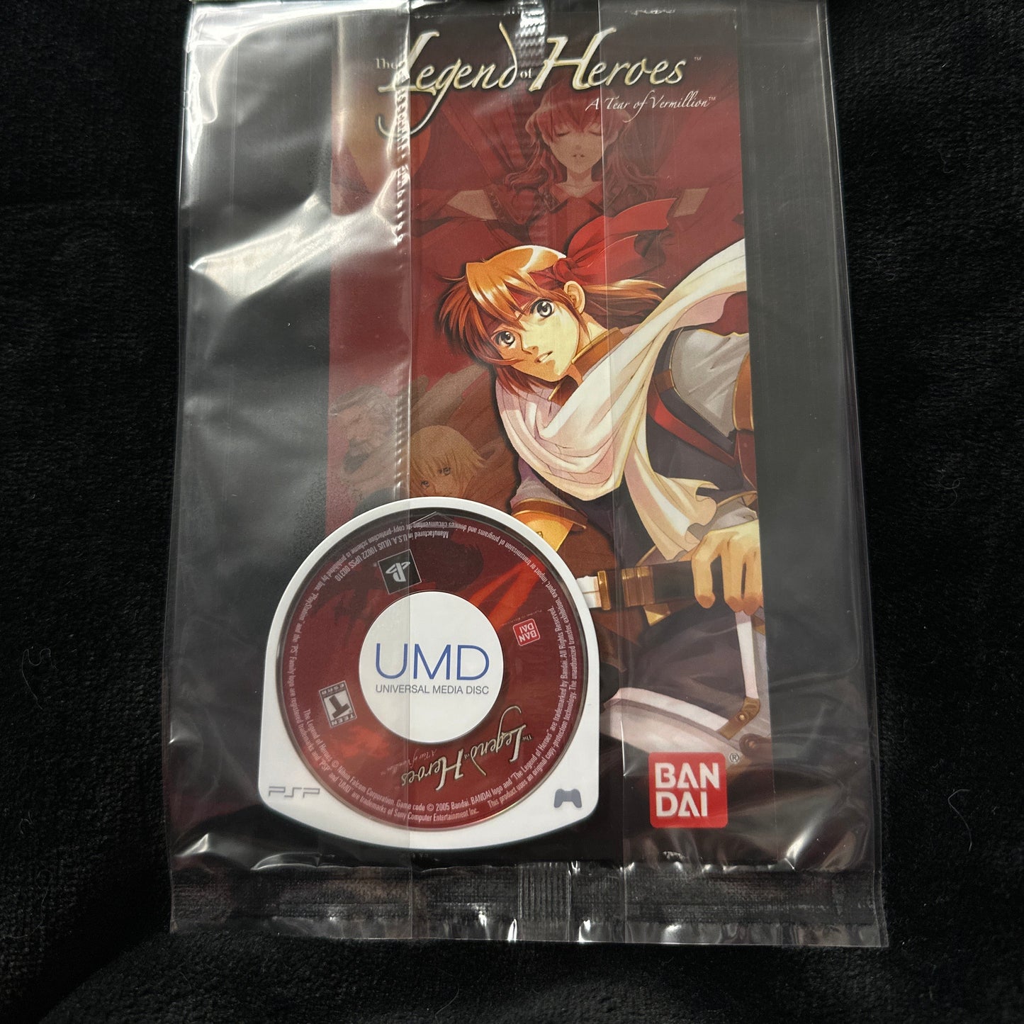 The Legend of Heroes A Tear of Vermillion for PSP (Loose + Manual)