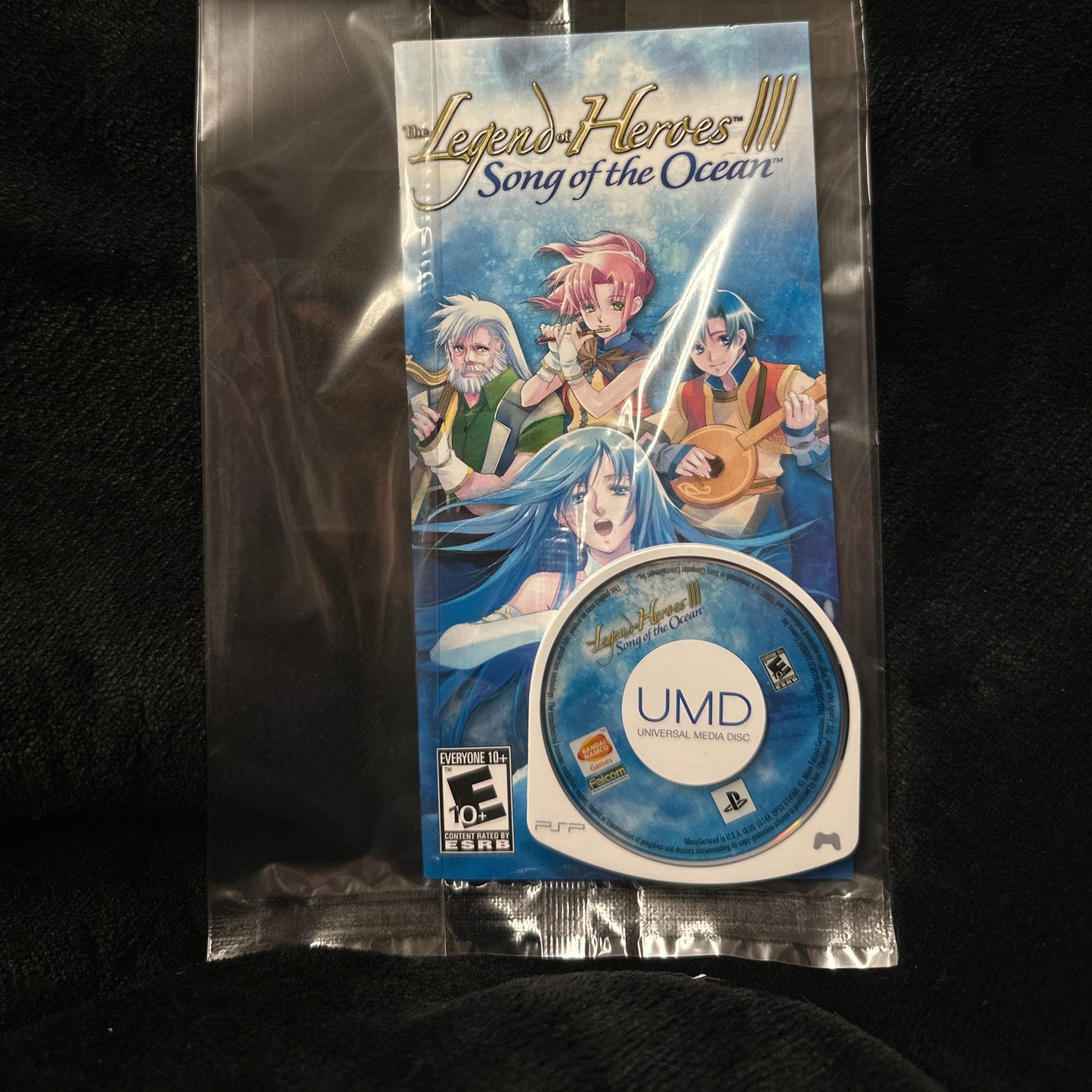 The Legend of Heroes III Song of the Ocean for PSP (Loose + Manual)