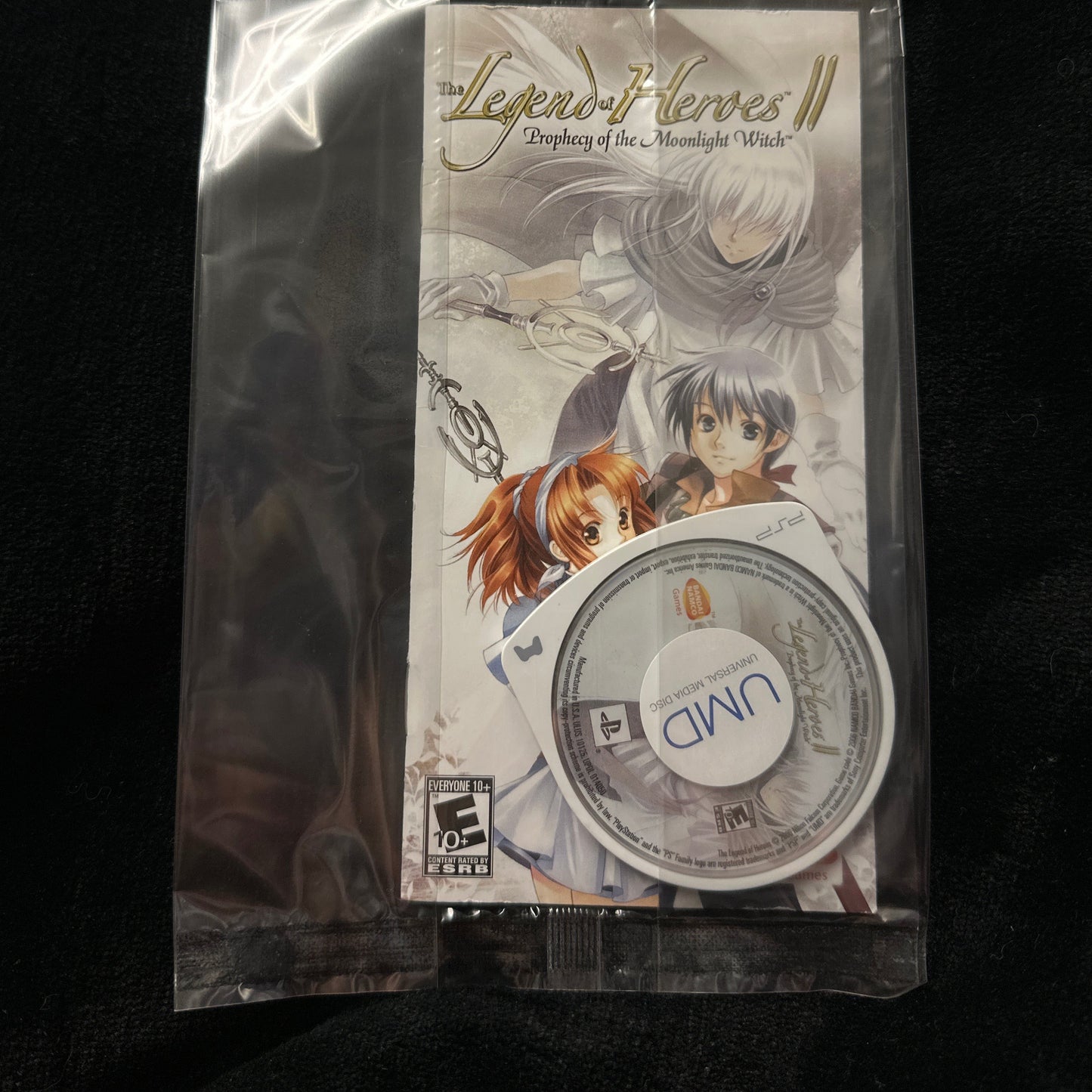 The Legend of Heroes II Prophecy of the Moonlight Witch for PSP (Loose + Manual)
