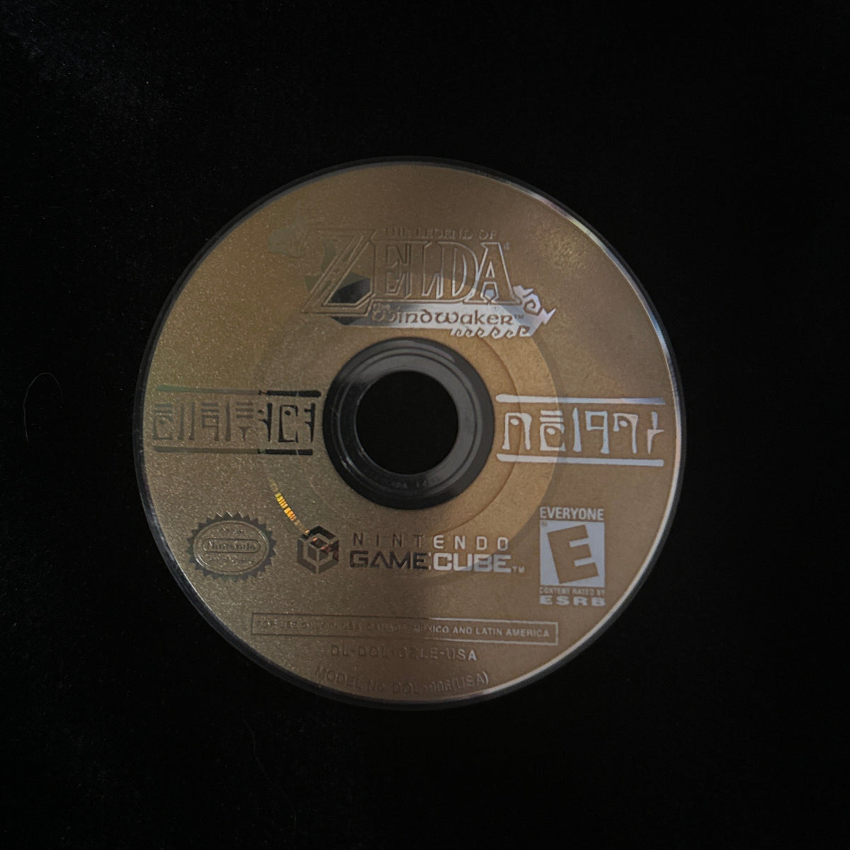 The Legend of Zelda the Windwaker for GameCube (loose disc)