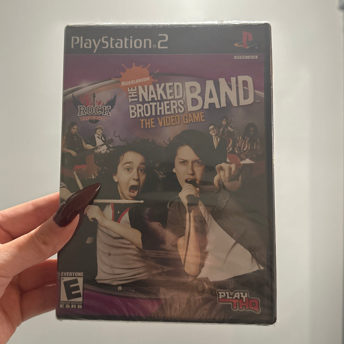 The Naked Brothers Band the Video Game for PS2 (SEALED)