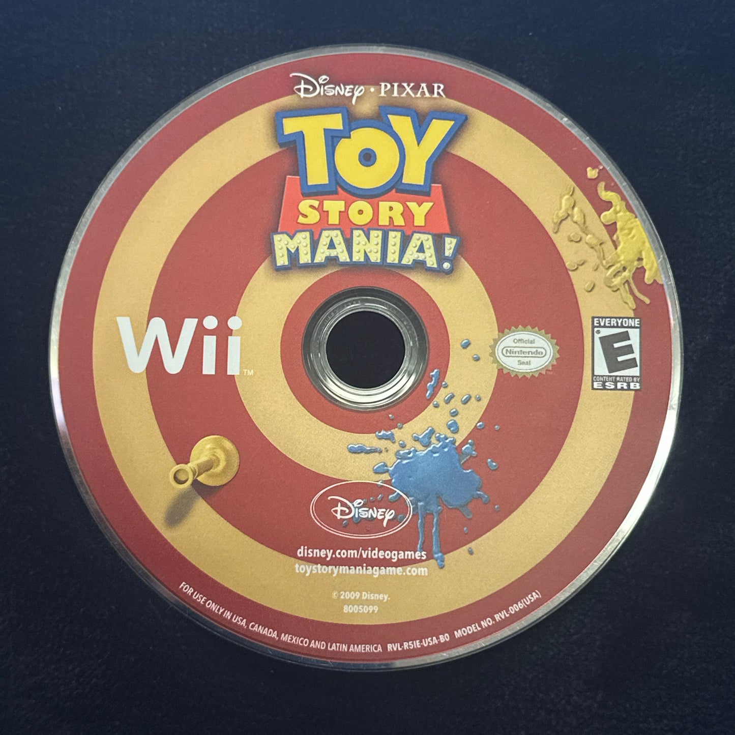 Toy Story Mania! for Wii (Loose Disc)