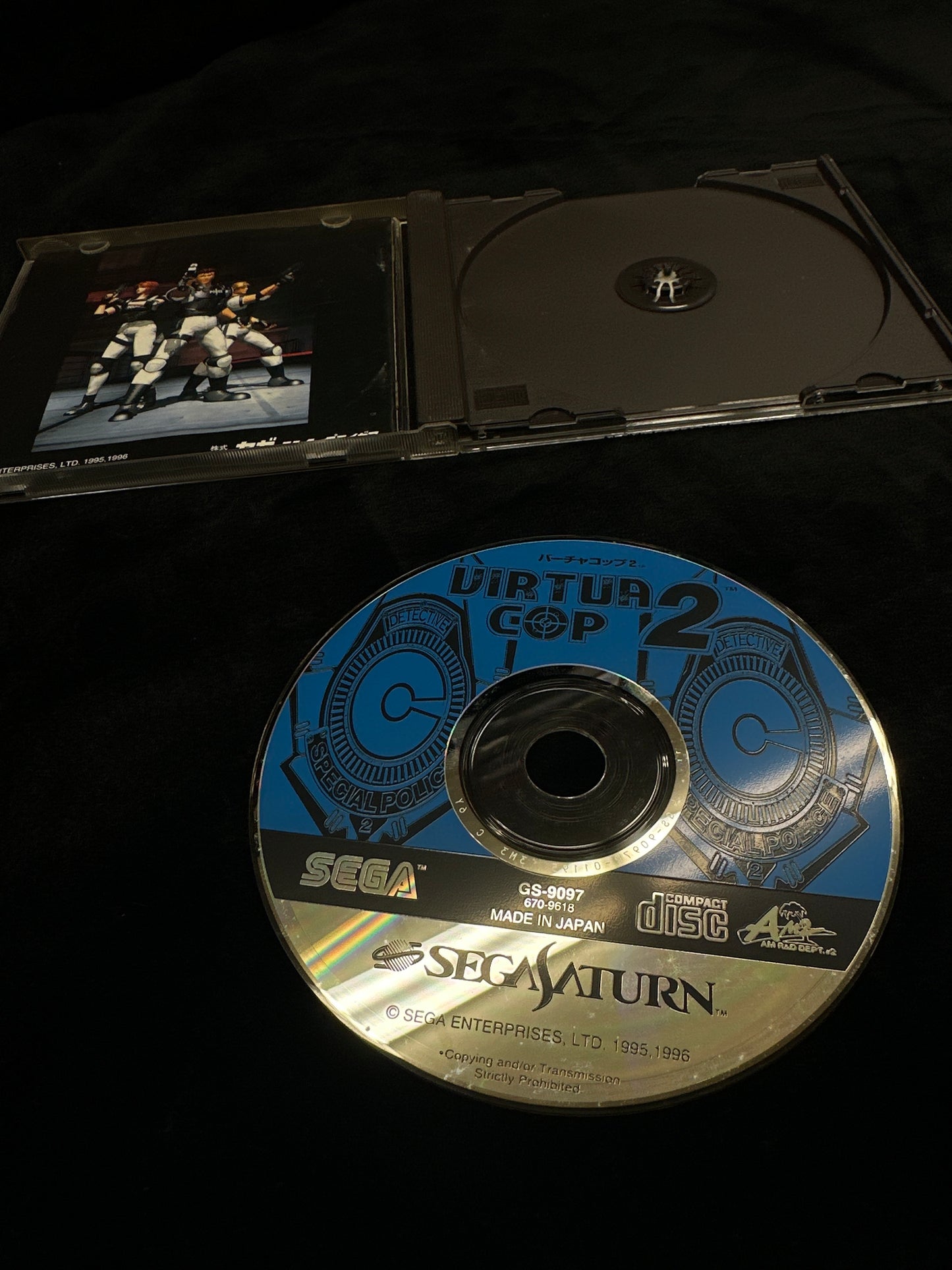 Virtua Cop 2 for Sega Saturn (Japanese)