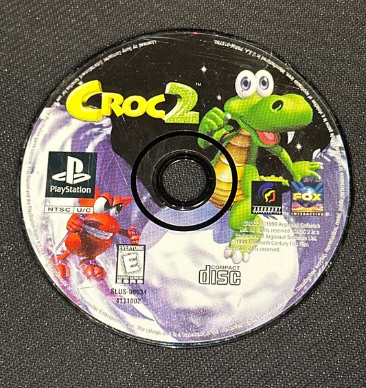 Croc 2 for PlayStation (Loose Disc)