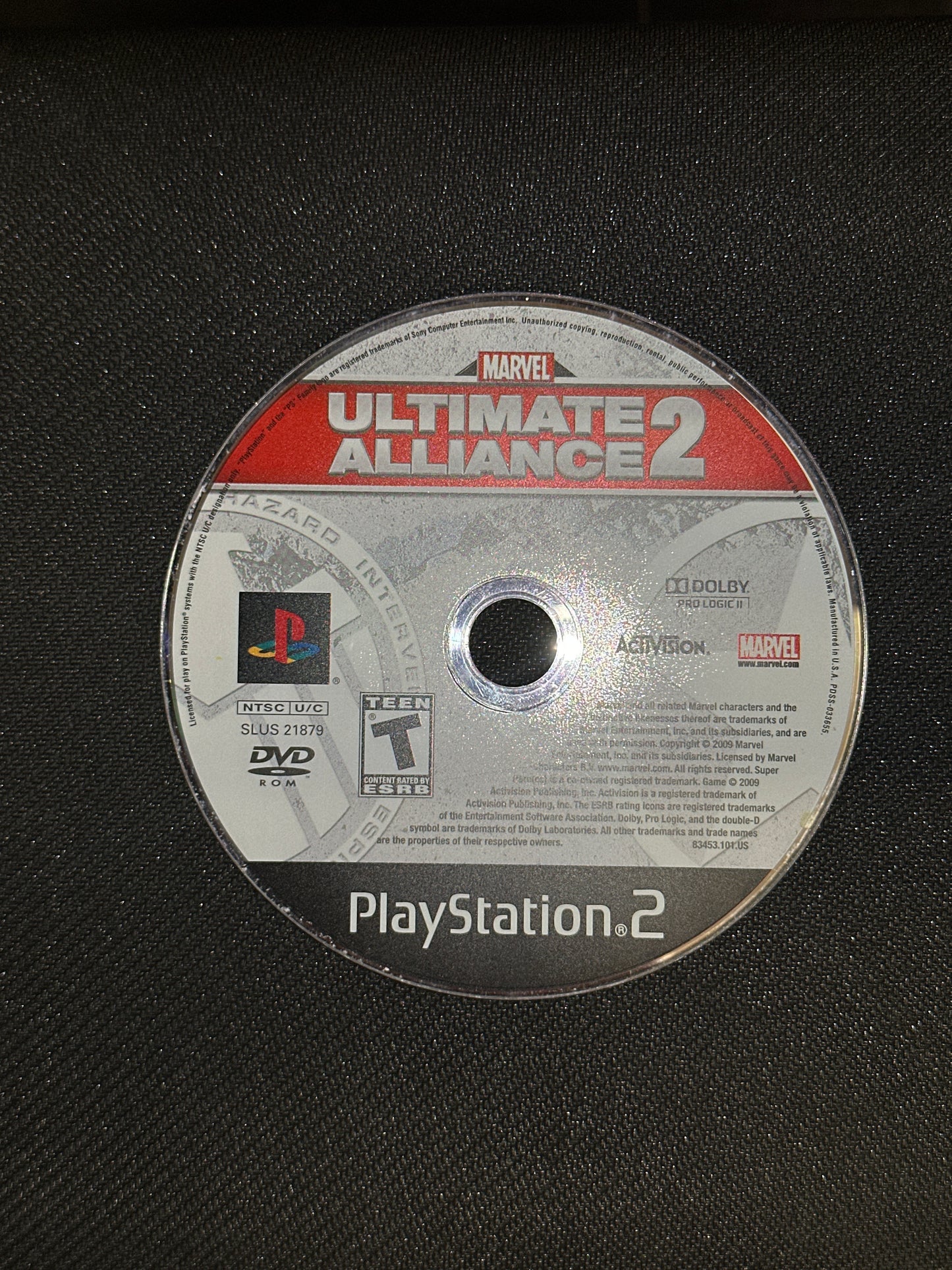 Marvel Ultimate Alliance 2 for PlayStation 2 (Loose Disc)