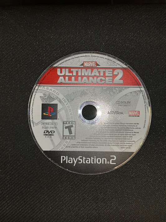 Marvel Ultimate Alliance 2 for PlayStation 2 (Loose Disc)