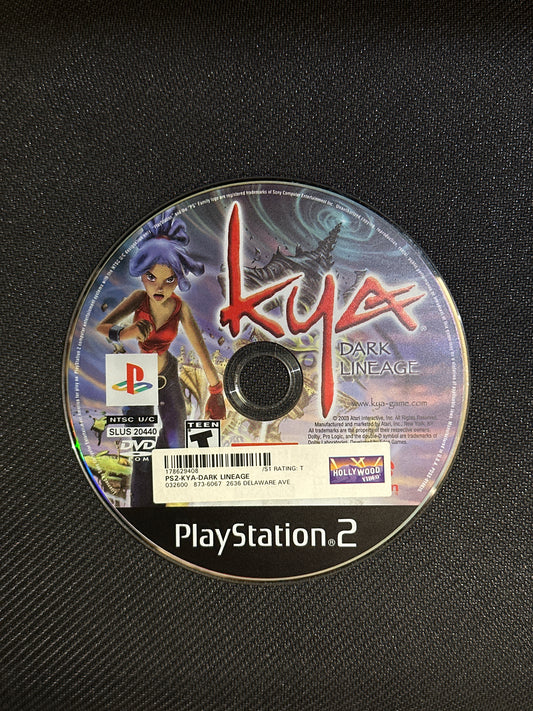 Kya Dark Lineage for PlayStation 2 (Loose Disc)