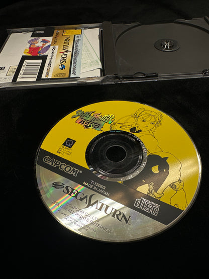 Street Fighter Zero for Sega Saturn (Japanese)