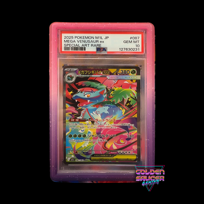 2025 POKEMON MIL JP MEGA VENUSAUR ex SAR PSA #087 GEM MT 10