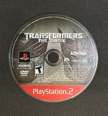 Transformers: The Game (Greatest Hits) for PlayStation 2 (Loose Disc)