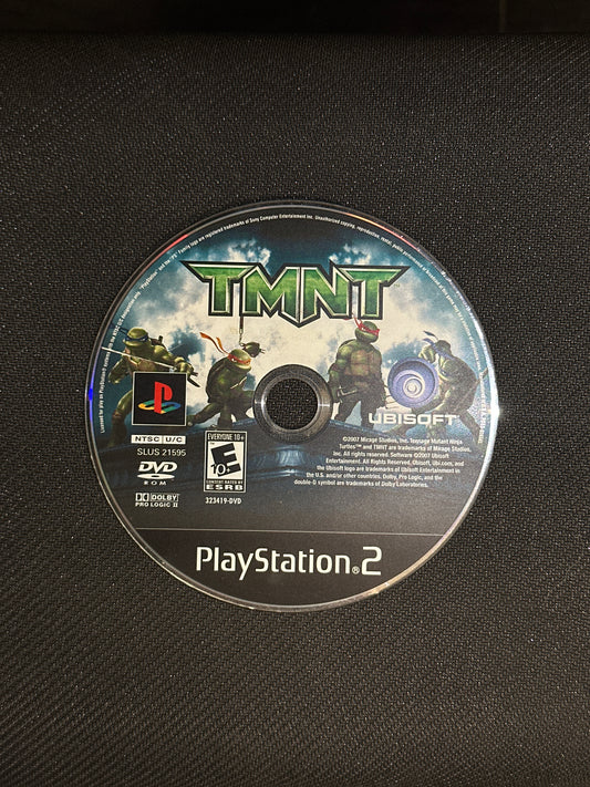 TMNT for PlayStation 2 (Loose Disc)