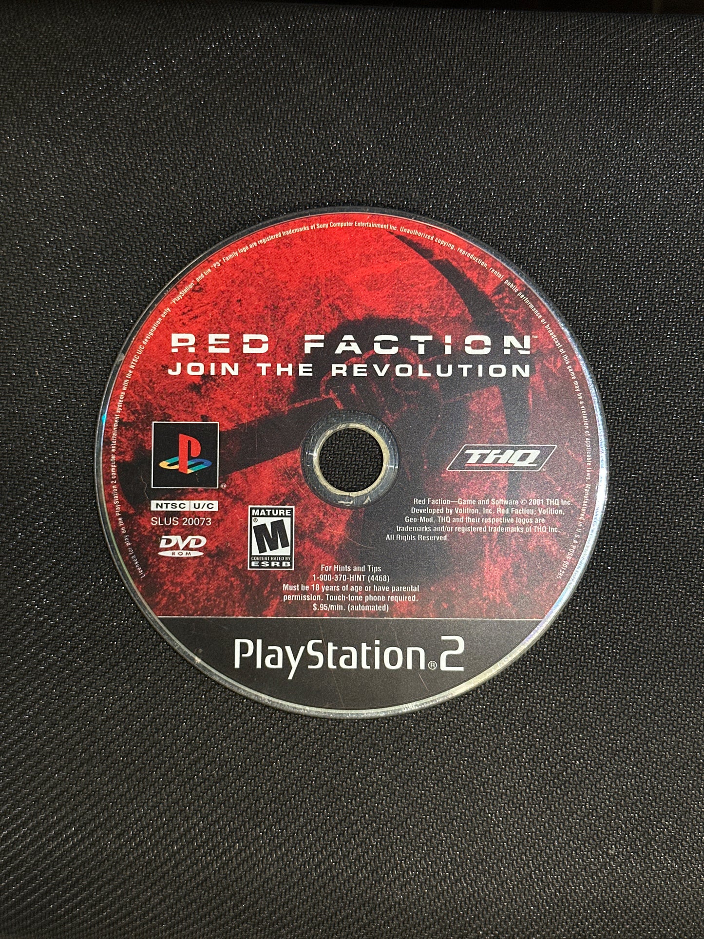Red Faction: Join the Revolution for PlayStation 2 (Loose Disc)