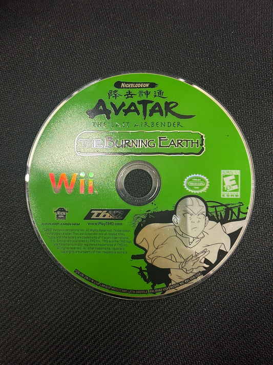 Avatar the Last Air Bender: The Burning Earth for Wii (Loose Disc)