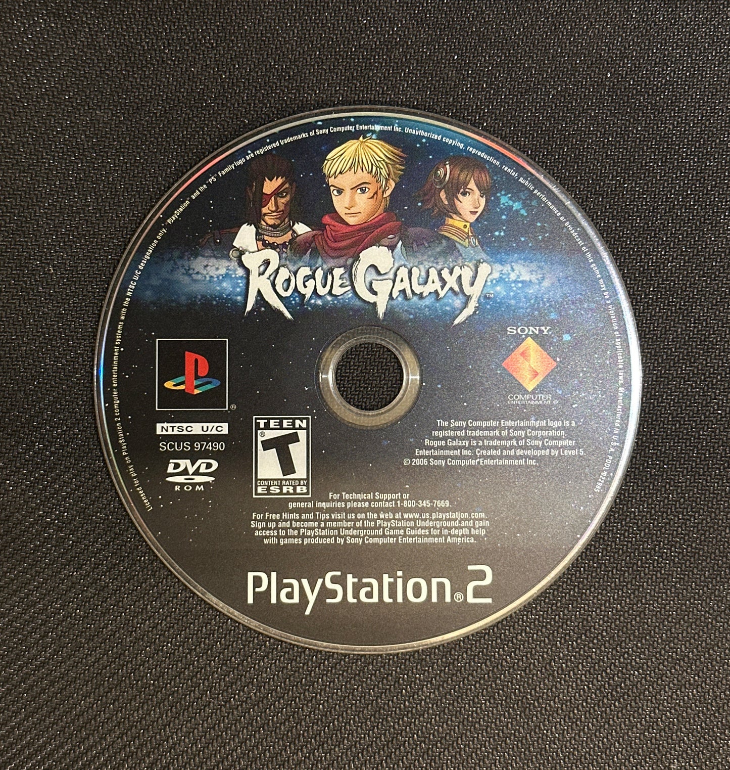 Rogue Galaxy for PlayStation 2 (Loose Disc)