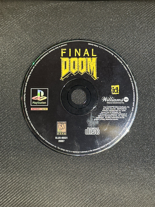 Final Doom for PlayStation (Loose Disc)