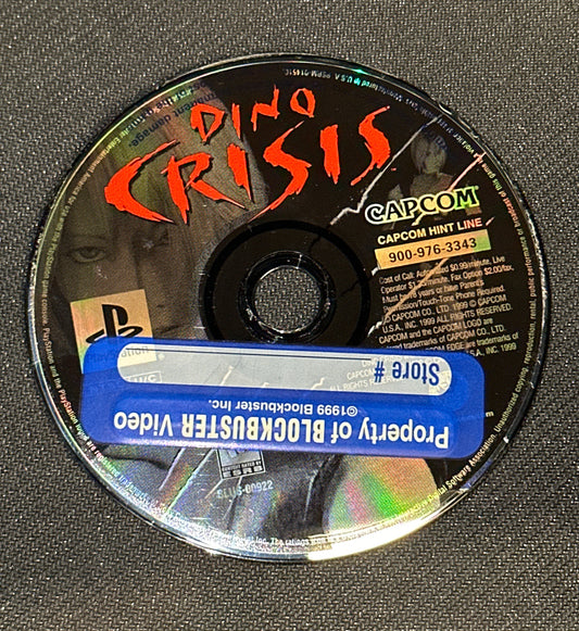 Dino Crisis for PlayStation (Loose Disc)