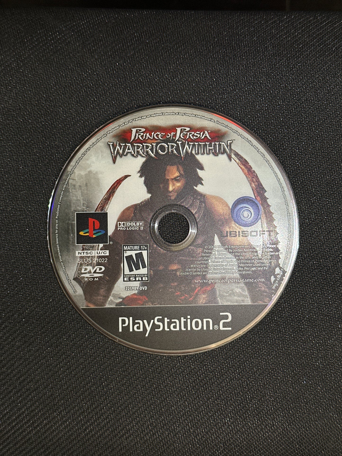 Prince of Persia Warrior Within for PlayStation 2 (Loose Disc)