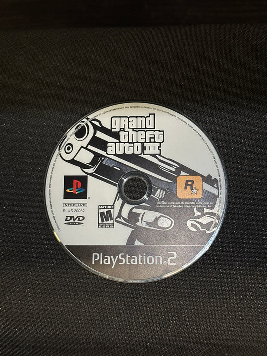Grand Theft Auto 3 for PlayStation 2 (Loose Disc)