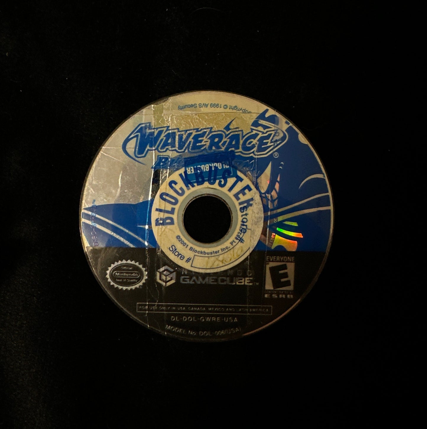 Wave Race Blue Storm for GameCube (loose disc)