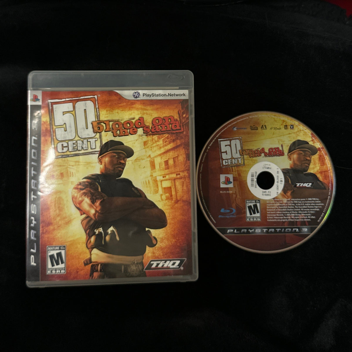 50 Cent Blood on the Street for PS3 (Loose Disc + Case)