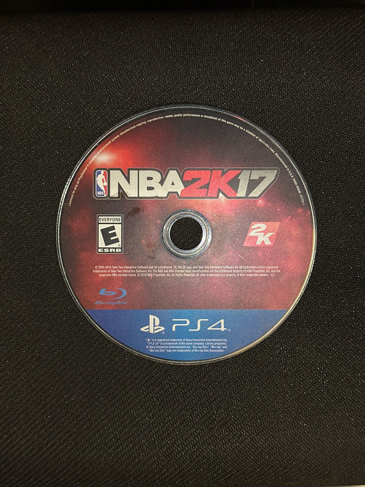 NBA 2k17 for PlayStation 4 (Loose Disc)