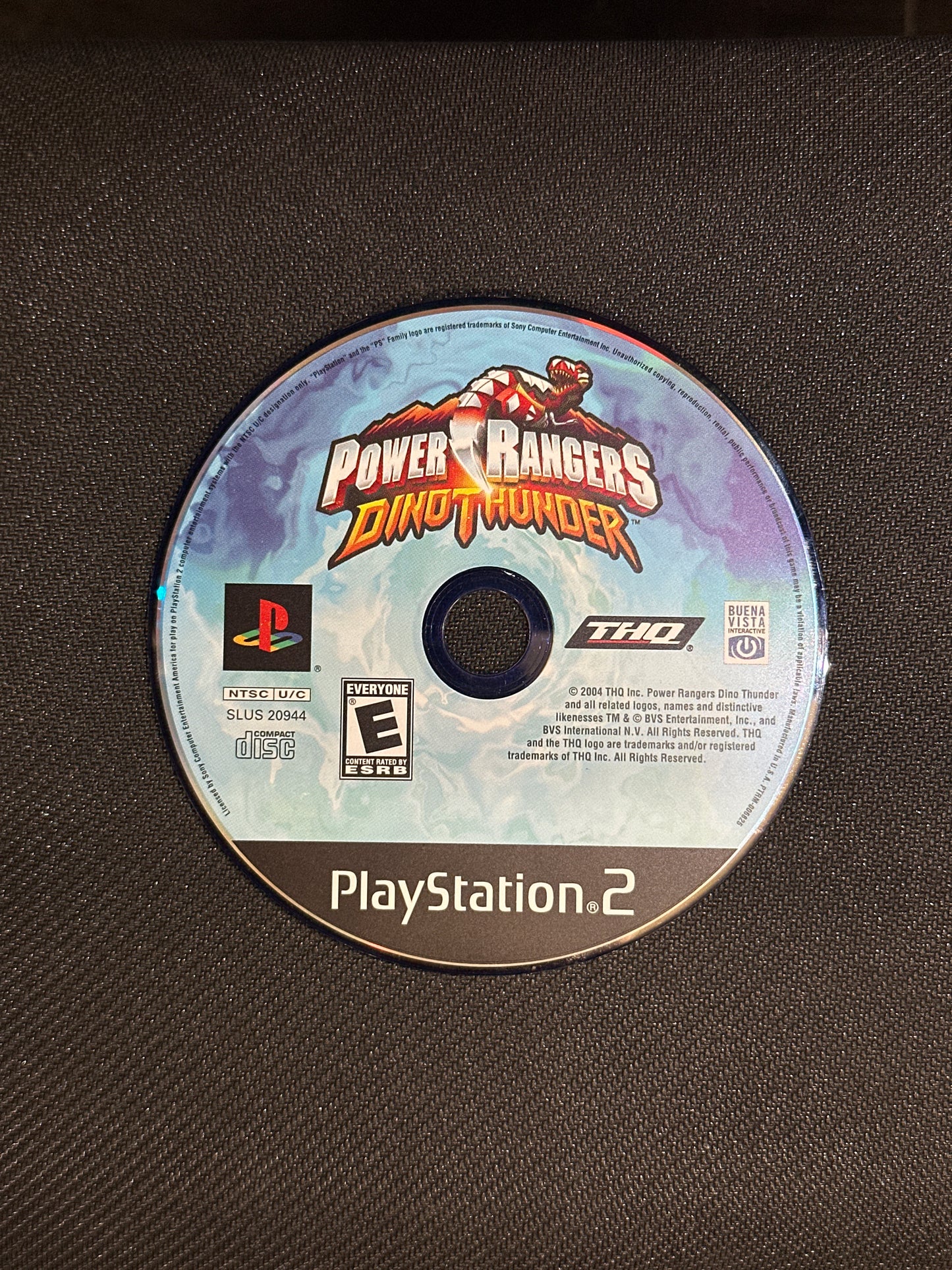 Power Rangers Dino Thunder for PlayStation 2 (Loose Disc)