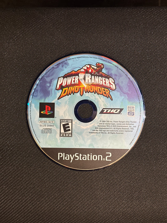 Power Rangers Dino Thunder for PlayStation 2 (Loose Disc)