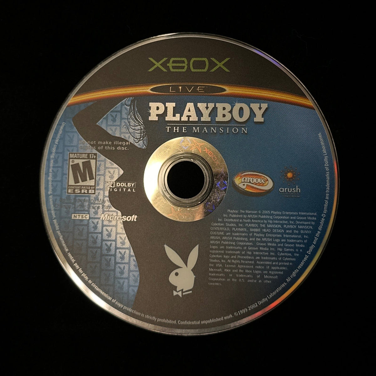 Playboy the Mansion for Xbox (loose disc)