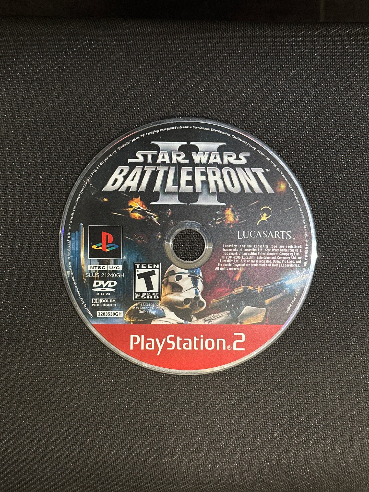 Star Wars Battlefront 2 (Greatest Hits) for PlayStation 2 (Loose Disc)