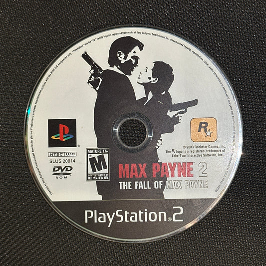 Max Payne 2 The Fall of Max Payne for PlayStation 2 (Loose Disc)