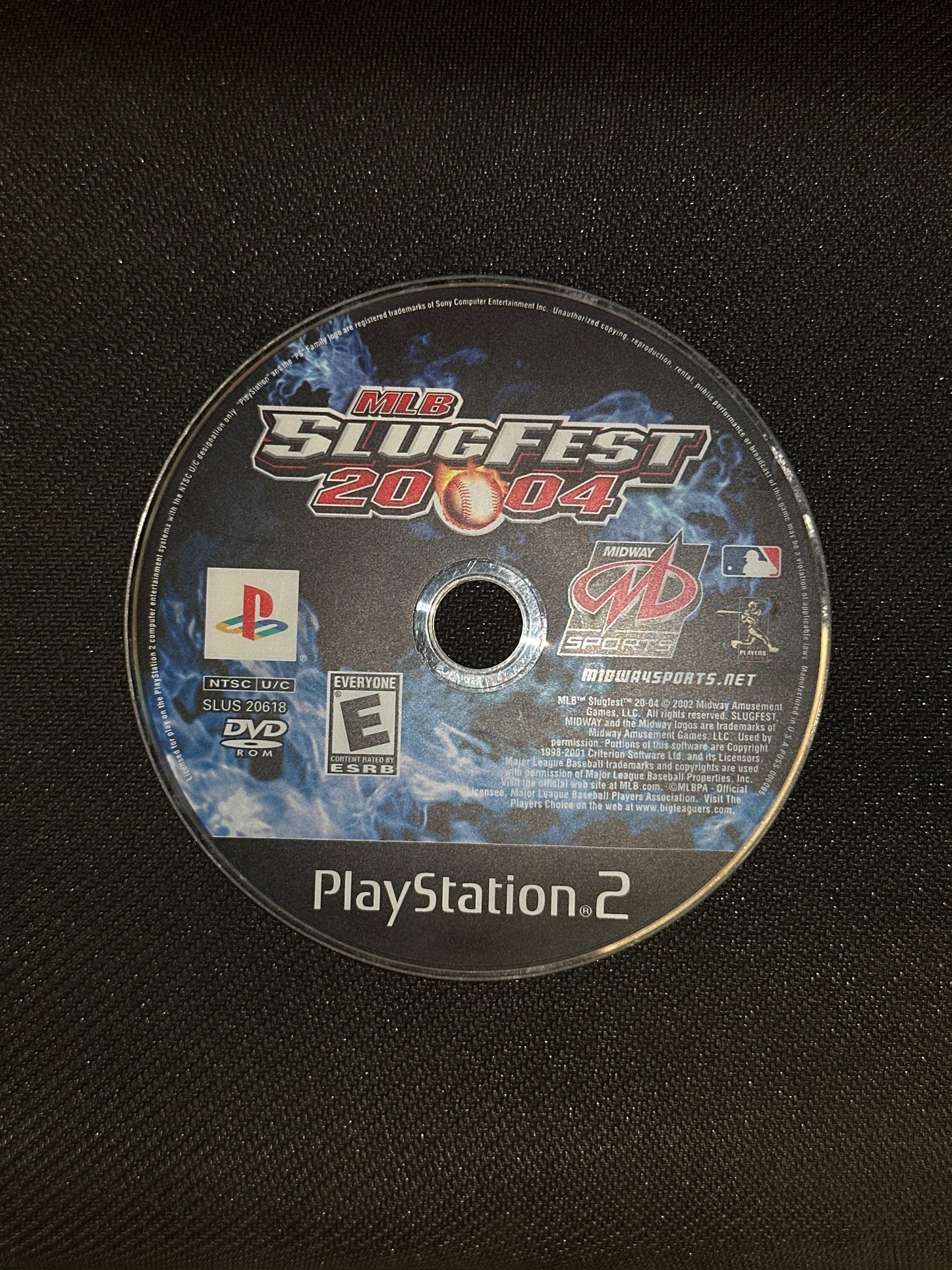 MLB Slugfest 2004 for PlayStation 2 (Loose Disc)