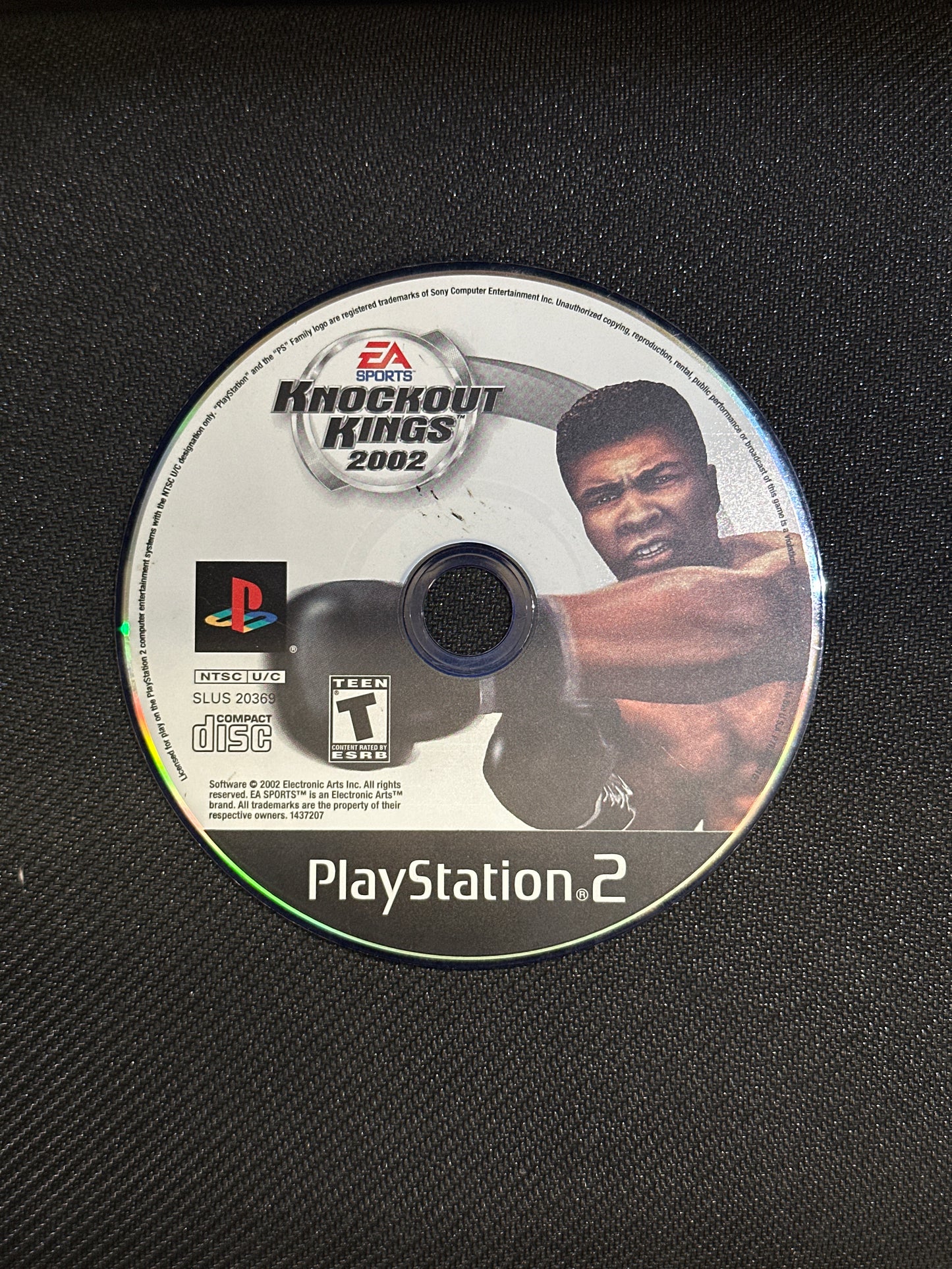 Knockout Kings 2002 for PlayStation 2 (Loose Disc)