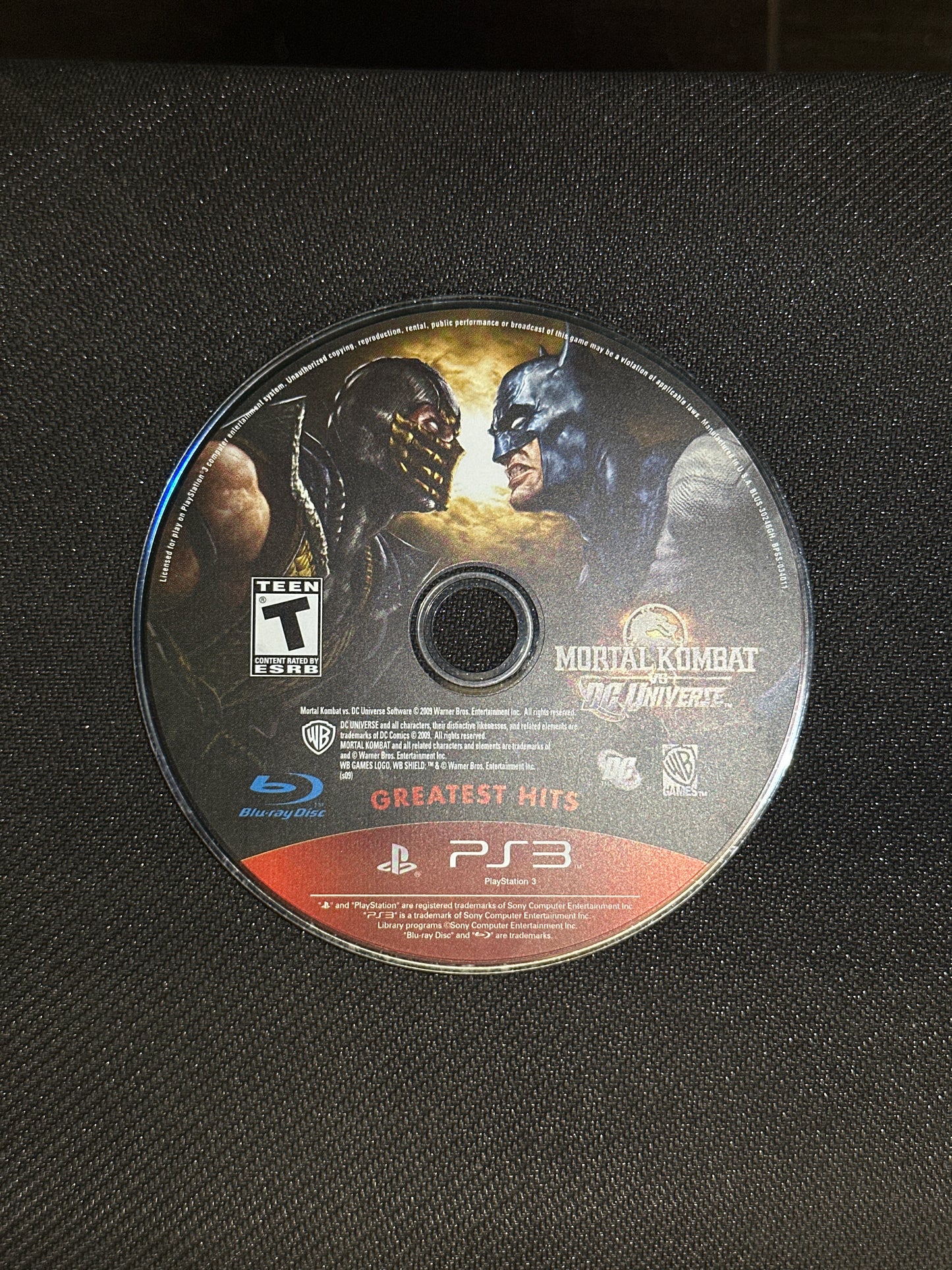 Mortal Kombat vs DC Universe (Greatest Hits) for PlayStation 3