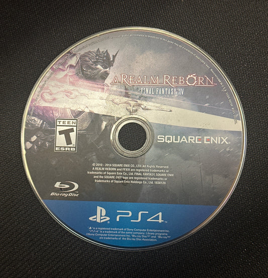 Game disc for 'Revelion' on a black background