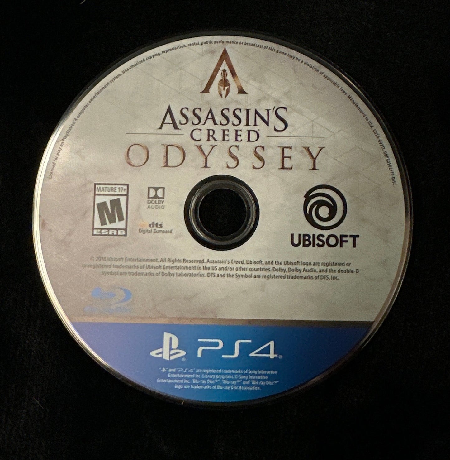 Assassin’s Creed Odyssey for PS4 (loose disc)