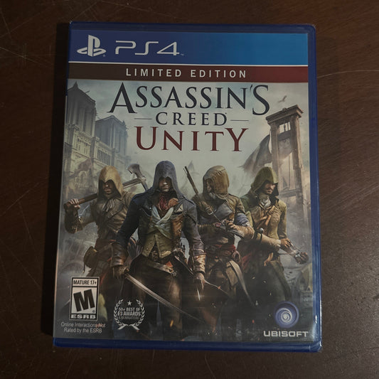 Assassin’s Creed Unity [Limited Edition] for PS4 (SEALED)