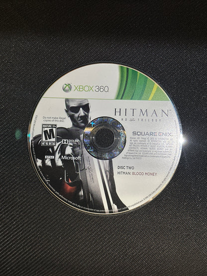 Hitman HD Trilogy for Xbox 360 (Loose Disc 1 & 2)