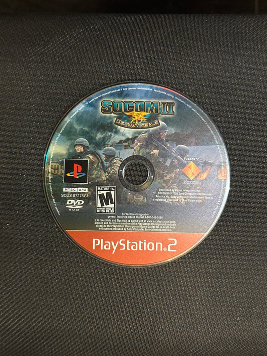 SOCOM II U.S. Navy Seals (Greatest Hits) for PlayStation 2 (Loose Disc)