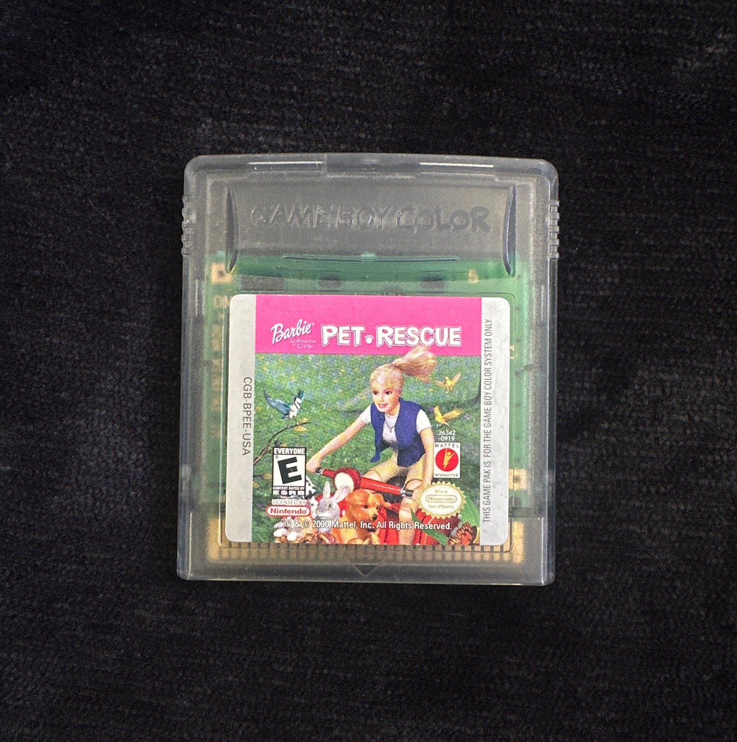 Barbie Pet Rescue for Game Boy Color