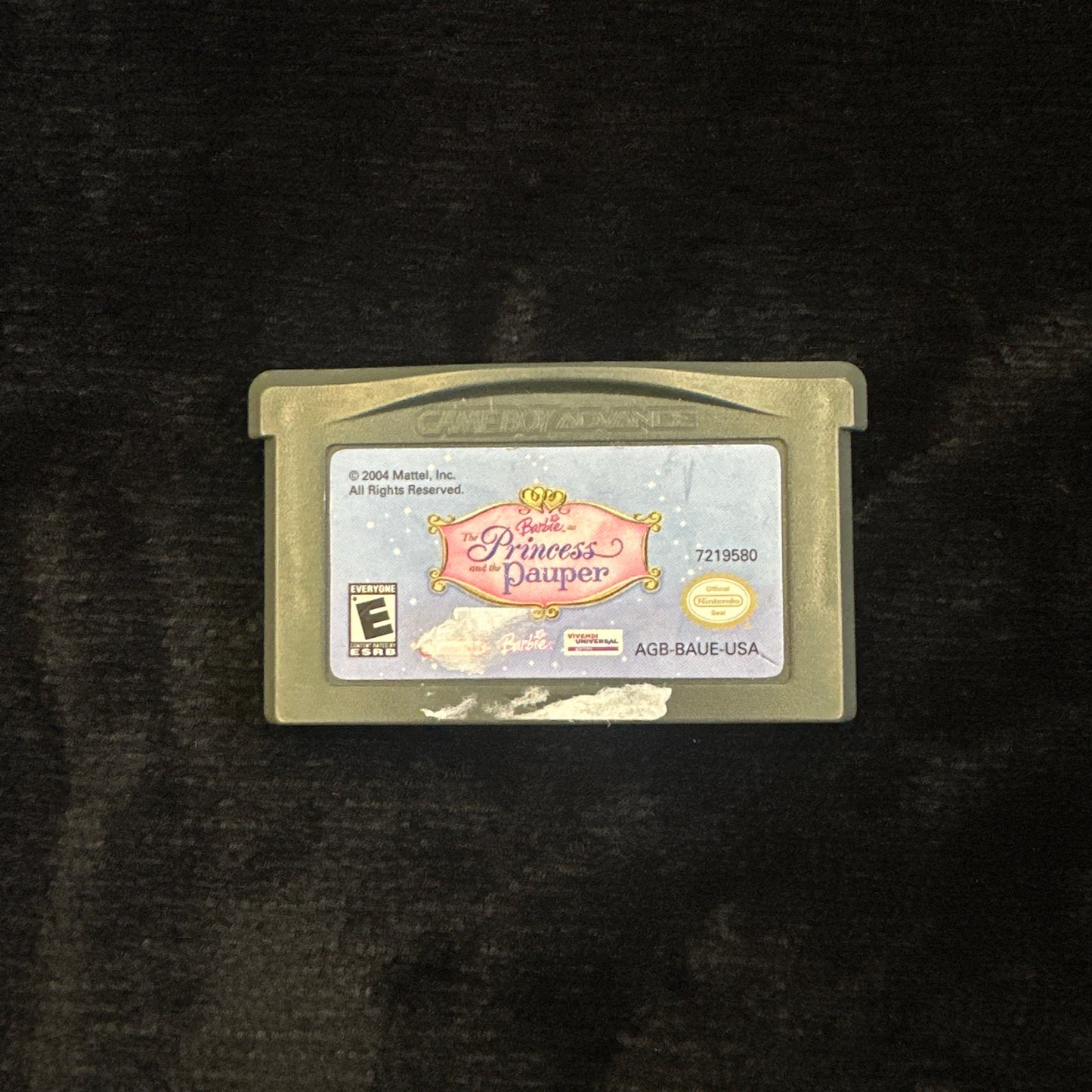 Barbie Princess and the Pauper for Game Boy Advance