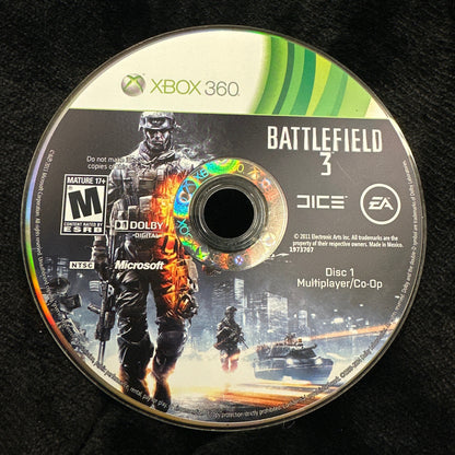 Battlefield 3 for Xbox 360 (Loose Disc)