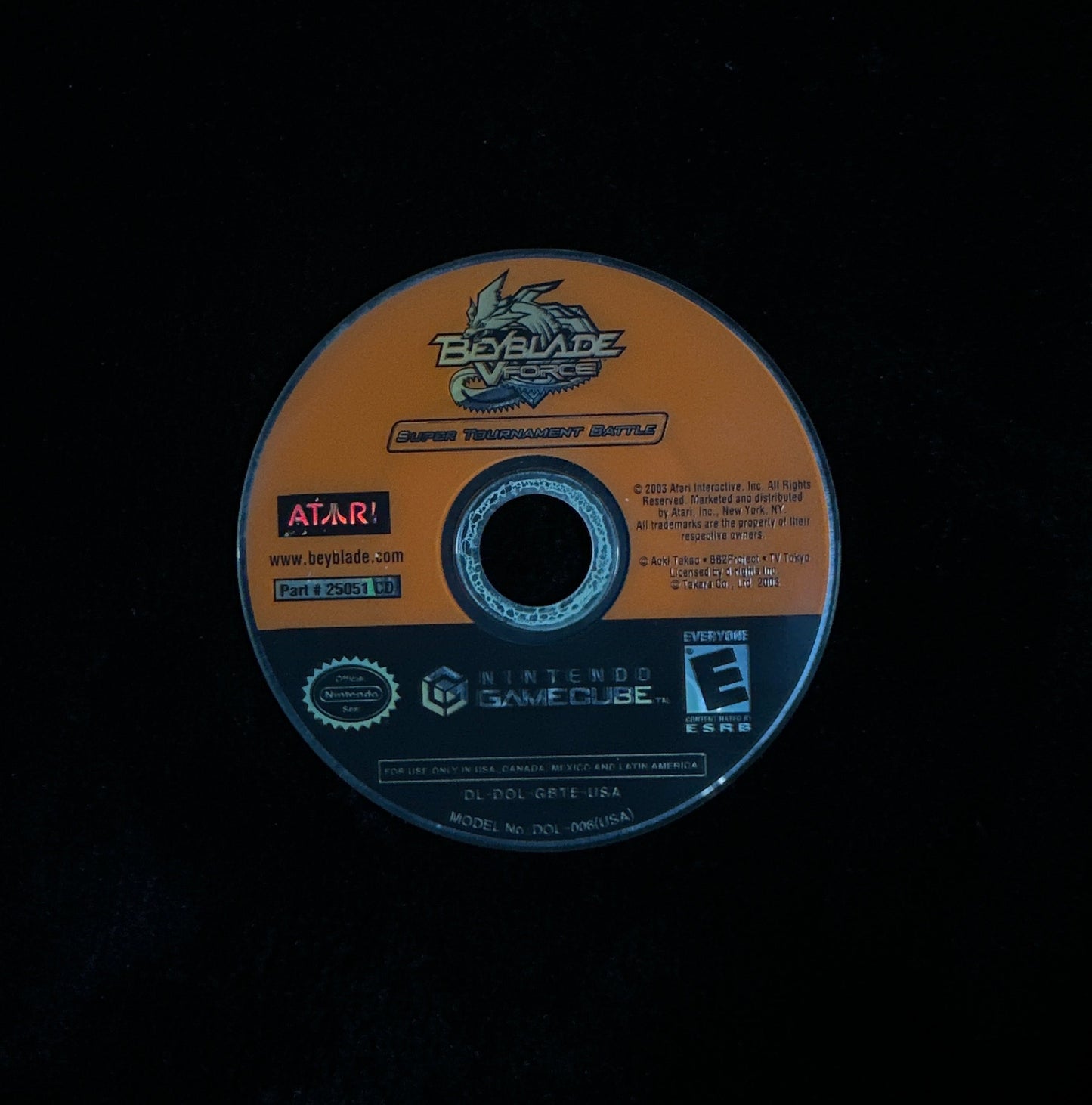 Beyblade V Force Super Tournament Battle for Nintendo GameCube (loose disc)