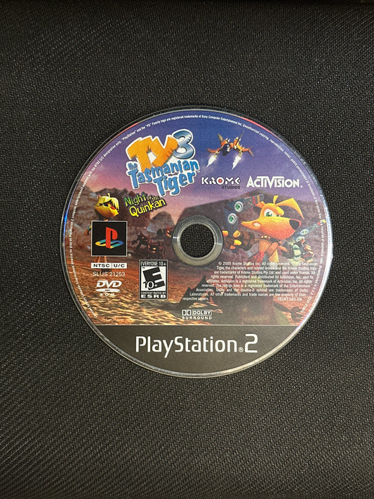 Ty the Tasmanian Tiger 3 for PlayStation 2 (Loose Disc)