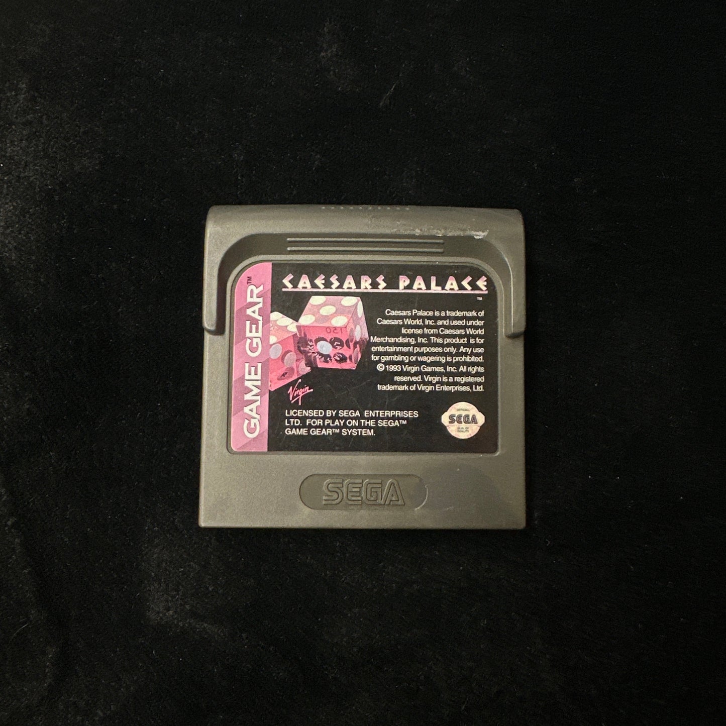 Caesars Palace (alt art) for Sega Game Gear