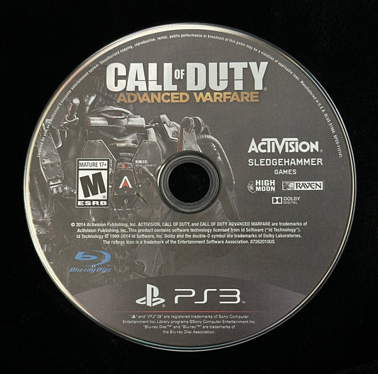 Call of Duty Advanced Warfare for PlayStation 3 (Loose Disc)